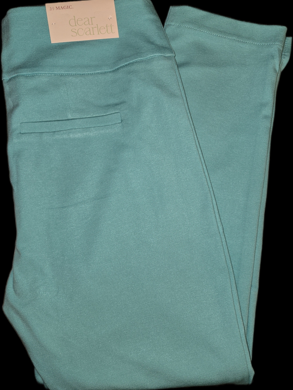 Dear Scarlett Aqua Magic High Waist Skinny Pants Sz XL - Picture 10 of 13